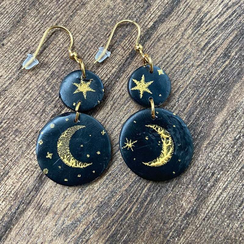 Moon and Starfall - Gold