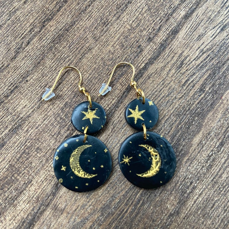 Moon and Starfall - Gold