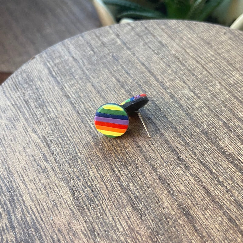 Small Rainbow Studs