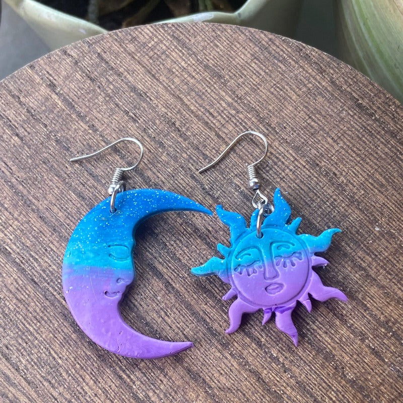 Sun and Moon Dangles