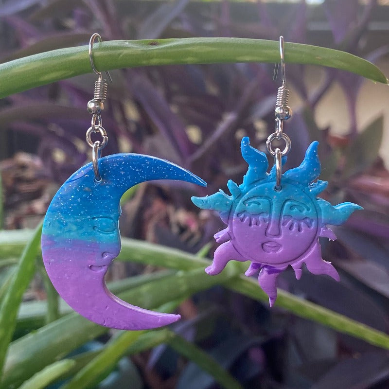 Sun and Moon Dangles