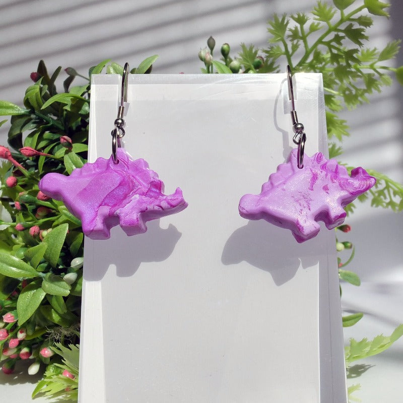 Stegosaurus Earrings